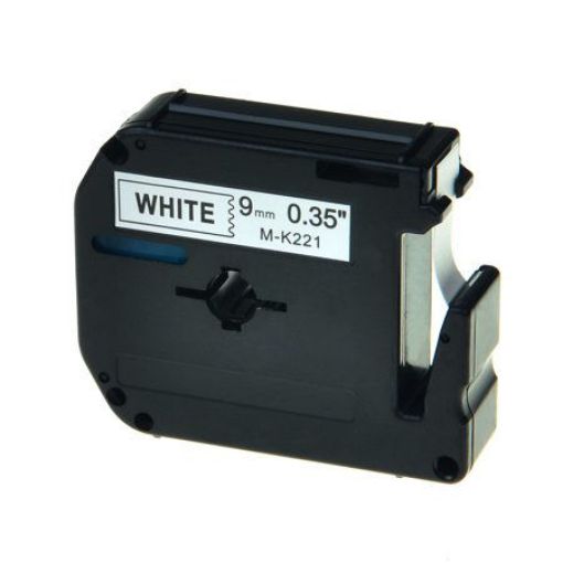 Picture of Premium MK221 Compatible Brother Black on White P-Touch Tape