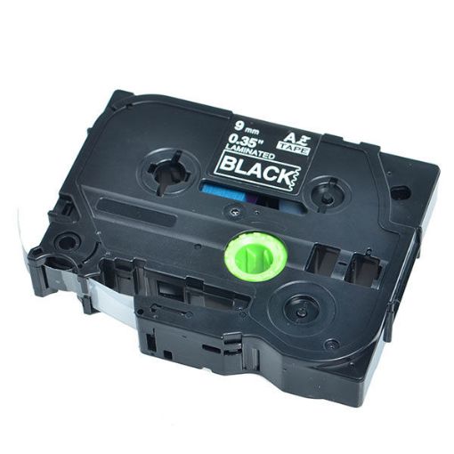Picture of Premium TZe-325 (TZ-325) Compatible Brother White on Black Label Tape