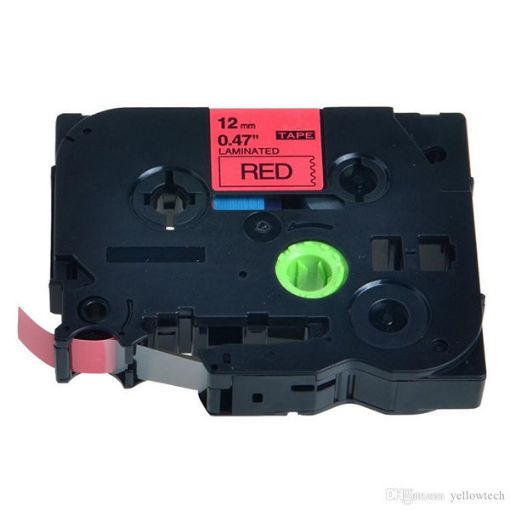 Picture of Premium TZe-431 (TZ431) Compatible Brother Black on Red Label Tape