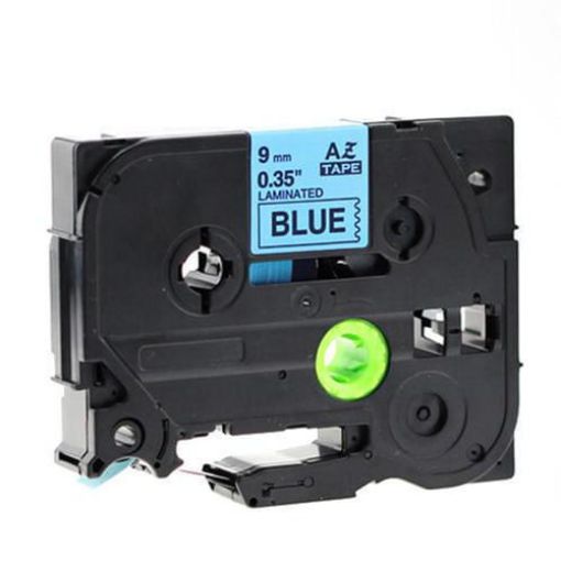 Picture of Premium TZe-521 (TZ521) Compatible Brother Black on Blue Label Tape