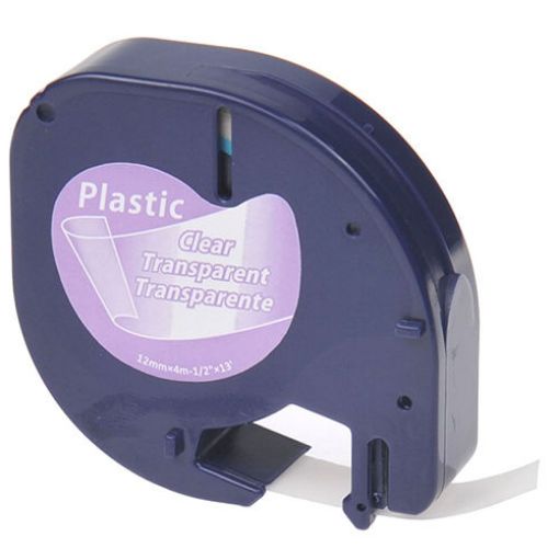 Picture of Premium 16952 Compatible DYMO Black on Clear P-Touch Label Tape