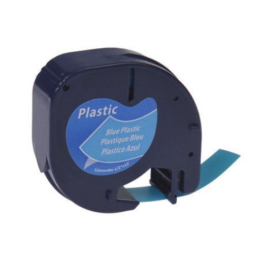 Picture of Premium 91335 Compatible DYMO Black on Blue P-Touch Label Tape