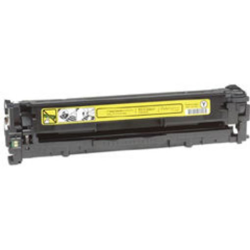 Picture of Premium CB542A (HP 125A) Compatible HP Yellow Toner Cartridge