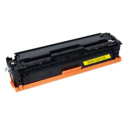 Picture of Premium CE412A (HP 305A) Compatible HP Yellow Toner Cartridge